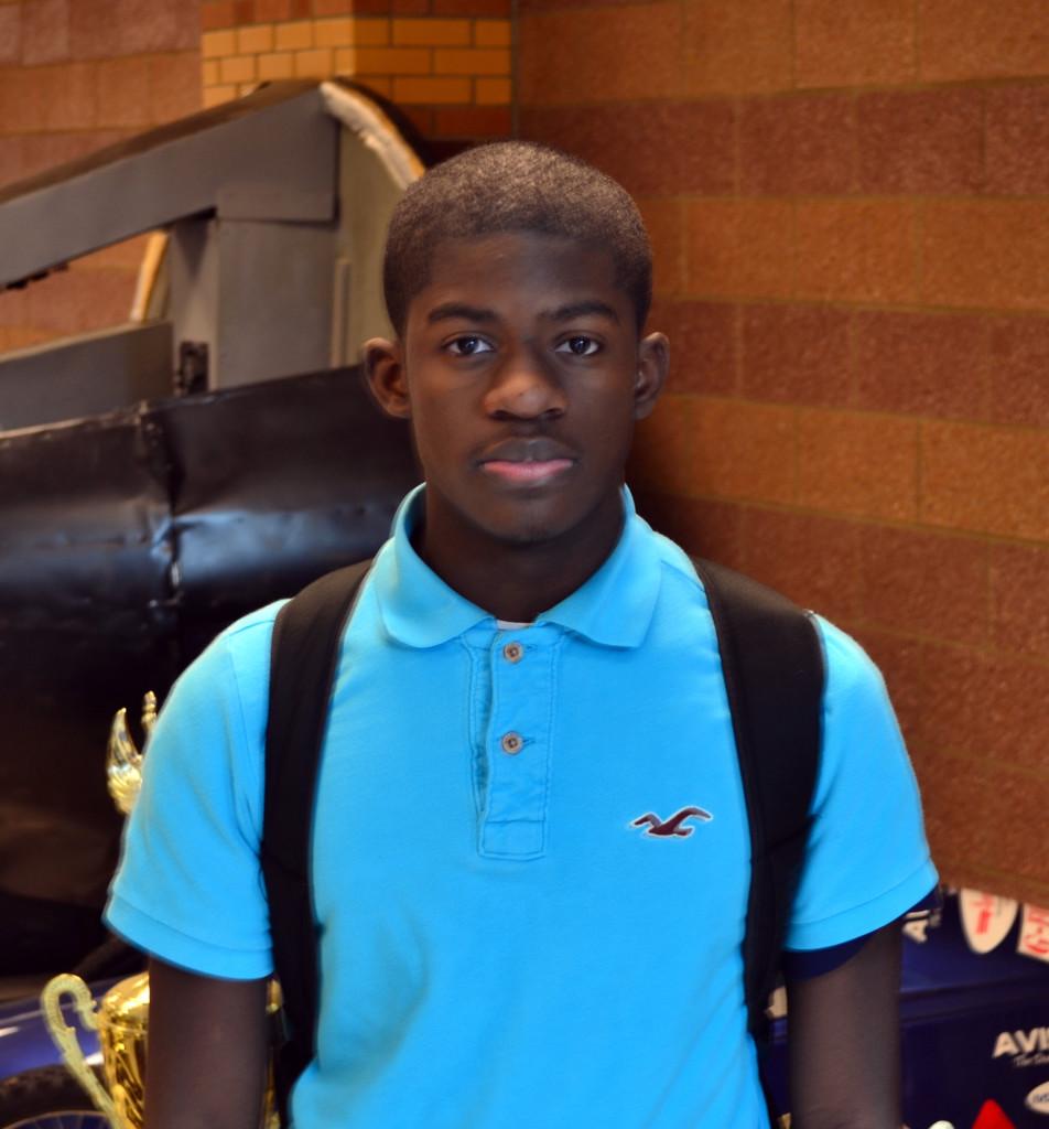 Isaiah Dukes helped come up with the idea to create a solar-powered cell phone charger. 