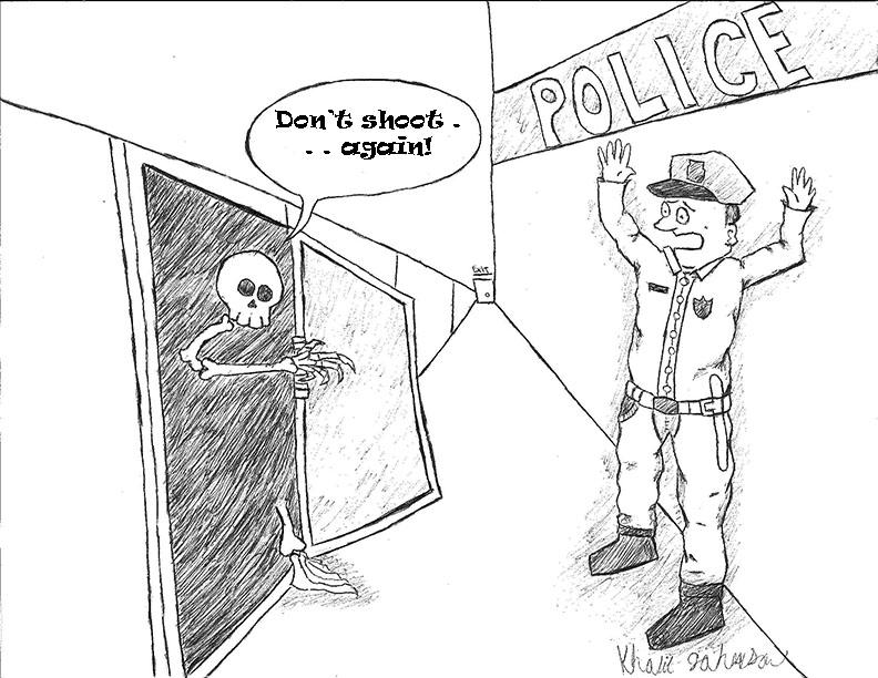 cop cartoon