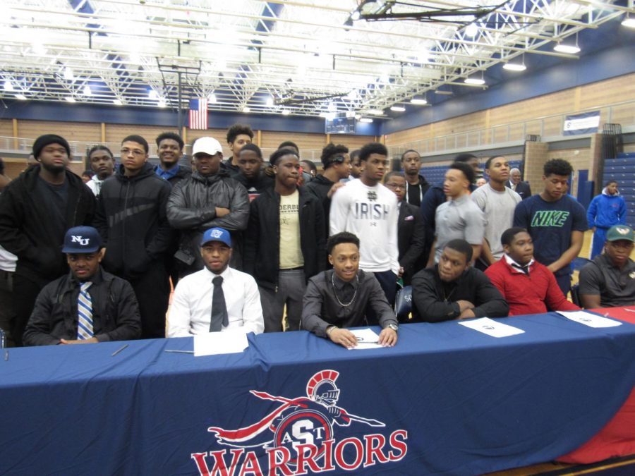 Warrior Athletes lead the way during National Signing Day!